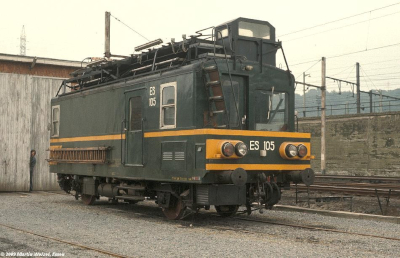 ES 105 à Kinkempois Dépôt le 1977-09-07